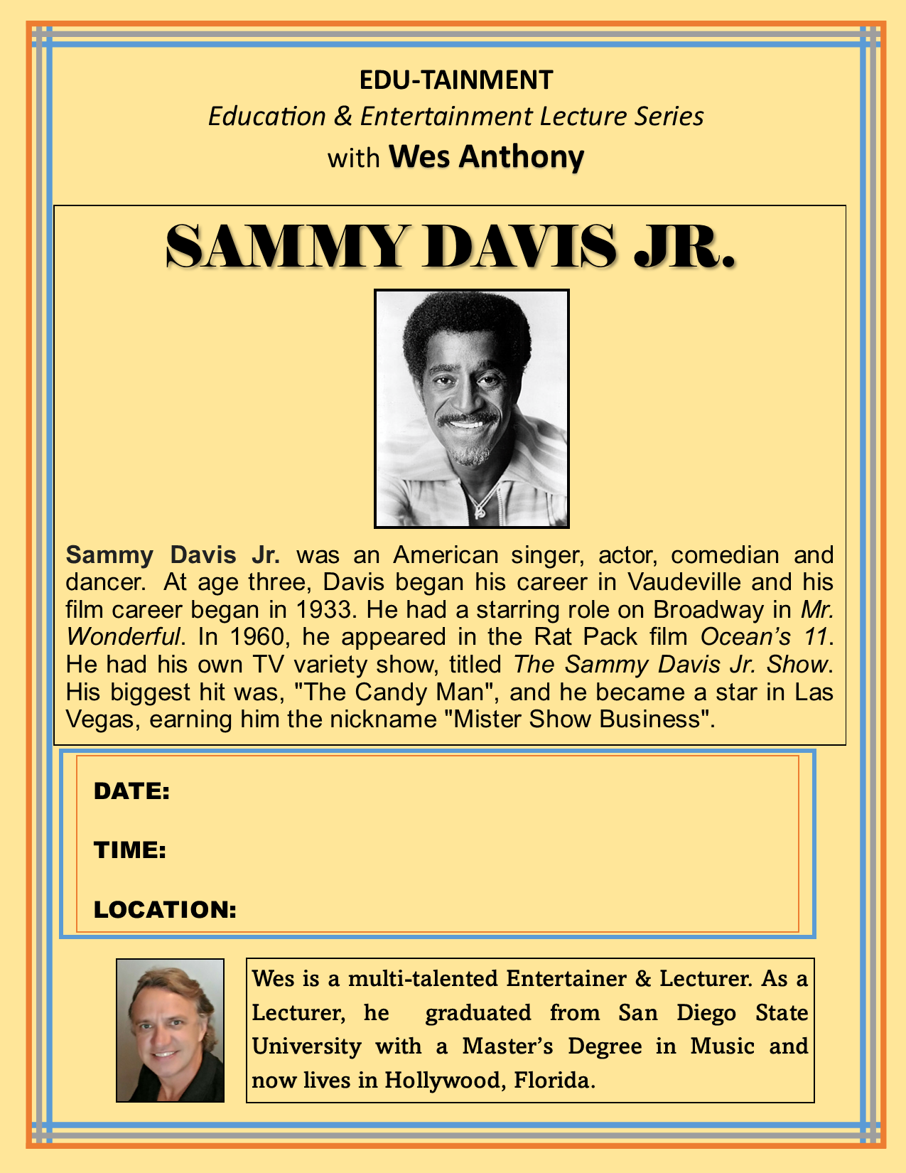 SAMMY DAVIS JR